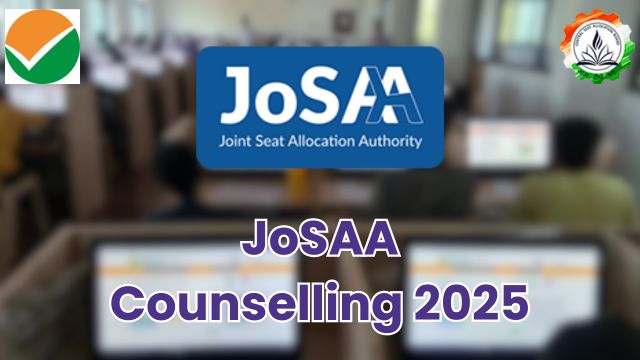 JoSAA Counselling 2025: Round 2 Seat Allotment Result To Be Released On June 25